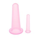 Maxbell Maxbell 7 Piece Silicone Vacuum Massager Cupping Anti-cellulite Massage Cup S M L XS Pink