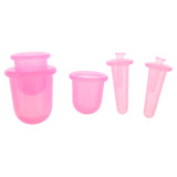 Maxbell Maxbell 7 Piece Silicone Vacuum Massager Cupping Anti-cellulite Massage Cup S M L XS Pink