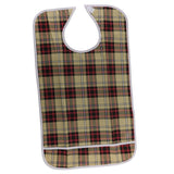 Maxbell Maxbell Adult Disability Bib Mealtime Cloth Protector Waterproof 45x75cm Khaki