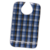 Maxbell Maxbell Adult Disability Bib Mealtime Cloth Protector Waterproof 45x75cm blue