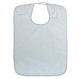 Maxbell Maxbell Adult Disability Bib Mealtime Cloth Protector Apron Waterproof light blue