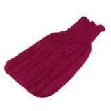 Maxbell Maxbell Thick Soft Knitted Cover Case For 2000ml Rubber Hot Water Bottle Bag Pink