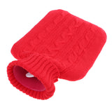 Maxbell Maxbell Thick Soft Knitted Cover Case For 2000ml Rubber Hot Water Bottle Bag Red