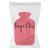 Maxbell Maxbell Thick Soft Knitted Cover Case For 2000ml Rubber Hot Water Bottle Bag Red