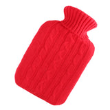 Maxbell Maxbell Thick Soft Knitted Cover Case For 2000ml Rubber Hot Water Bottle Bag Red