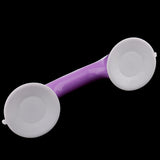 Maxbell Maxbell Suction Helping Handle Safety Grab Bar Handrail for Bathroom Shower Purple