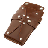 Maxbell Maxbell Soft Salon Hairdressing Cutting Scissors Shear Comb Tools Bag Belt Holster Brown