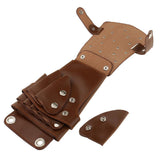 Maxbell Maxbell Soft Salon Hairdressing Cutting Scissors Shear Comb Tools Bag Belt Holster Brown