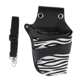 Maxbell Maxbell Professional Zebra Hairdressing Scissor Shears Storage Case Barber Salon Tools Pouch Holster for Stylists