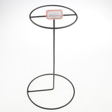 Maxbell Maxbell Stable Metal Hat Cap Storage Display Holder Hair Wigs Rack Stand Tool Black