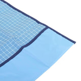Maxbell Waterproof Bib Adult Mealtime Cloth Protector Disability Aid Apron Blue Grid - Aladdin Shoppers