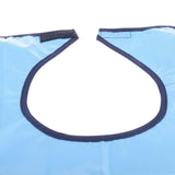 Maxbell Waterproof Bib Adult Mealtime Cloth Protector Disability Aid Apron Blue Grid - Aladdin Shoppers