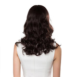 Black Natural Women Human Hair Long Full Wigs Curly Cosplay Wig Hairpiece