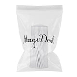 Maxbell Maxbell 100Piece Microblading Micro Brushes Swab Tattoo Disposable Applicator White