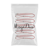 Maxbell Maxbell 5 Pieces Adjustable Velvet Eyeglass Cord Neck Strap Sunglasses Lanyard Red