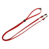 Maxbell Maxbell 5 Pieces Adjustable Velvet Eyeglass Cord Neck Strap Sunglasses Lanyard Red
