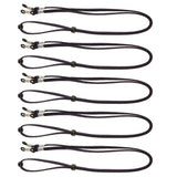 Maxbell Maxbell 5 Pieces Adjustable Velvet Eyeglass Cord Neck Strap Sunglasses Lanyard Blue