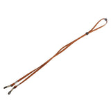 Maxbell Maxbell 5 Pieces Adjustable Eyeglass Cord Neck Strap Sunglasses Lanyard Red Brown