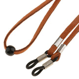 Maxbell Maxbell 5 Pieces Adjustable Eyeglass Cord Neck Strap Sunglasses Lanyard Red Brown