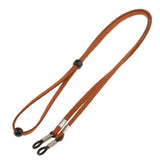 Maxbell Maxbell 5 Pieces Adjustable Eyeglass Cord Neck Strap Sunglasses Lanyard Red Brown
