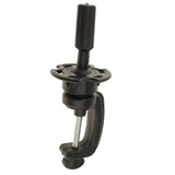 Maxbell 23'' Wig Making Canvas Block Mannequin Head Model w/ Head Clamp Holder T Pin