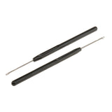 10 Pieces Pulling Hook Needle Tools for Micro Ring Hair Extension Pink+Black