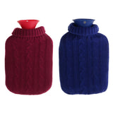 Maxbell Maxbell 2000ml Rubber Hot Water Bottle Bag Heat Cold Warm Keeping Coldproof +Case #4