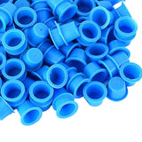 Maxbell Maxbell Plastic Disposable Tattoo Holder Cups Beauty Supplies Cosmetic Tool Black PACK OF 100PCS Blue