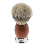 Maxbell Maxbell Luxury Shaving Set Rosewood Safety Shaver Shave Brush Alloy Stand Holder