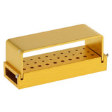 Maxbell 30-Hole Medical Holder Block Case Sterilizer Box for High Low Speed Bur - Aladdin Shoppers