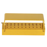 Maxbell 30-Hole Medical Holder Block Case Sterilizer Box for High Low Speed Bur - Aladdin Shoppers