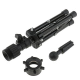 Maxbell 2PCS Mannequin Training Practice Head Holder Tripod Stand+T Needle Pin Set