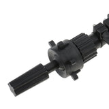 Maxbell 2PCS Mannequin Training Practice Head Holder Tripod Stand+T Needle Pin Set