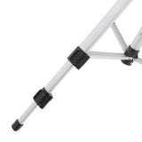 Maxbell Maxbell Heavy Duty Aluminum Cosmetology Hairdressing Mannequin Manikin Training Practice Head Holder Tripod Stand for Styrofoam Canvas Block Wig Head