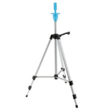 Maxbell Maxbell Heavy Duty Aluminum Cosmetology Hairdressing Mannequin Manikin Training Practice Head Holder Tripod Stand for Styrofoam Canvas Block Wig Head