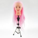 Maxbell 21'' Beige Mannequin Head Display Manikin Model Wig Making Tripod T Pins