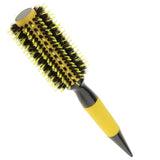 Maxbell Maxbell Nylon Bristle Round Hair Roller Brush Natural Wood Handle Hairbrush 5.5cm