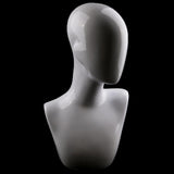 2pcs Mannequin Manikin Head Jewelry Wigs Glasses Hat Hairband Display Stand