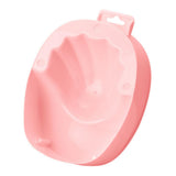 Maxbell Maxbell 5 Pieces Nail Art Manicure Care Soak Bowl Polish Remover Soak Tray Pink