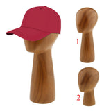 Maxbell 2pcs Mannequin Manikin Head Model Hair Wigs Caps Hat Display Holder Rack