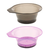 Maxbell Maxbell Plastic Salon Hairdressing Hair Coloring Dye Tint Bleach Mixing Bowl Grey