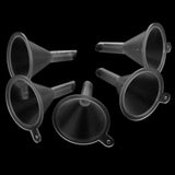 Maxbell Maxbell Set of 6pcs 4ml Reusable Empty Mascara Tube Eyeliner Lip Gloss Eyelash Growth Oil Vials With Funnels for Travel