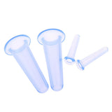 Maxbell 4pcs Silicone Anti Cellulite Massage Vacuum Cupping Cups Set + Jade Roller