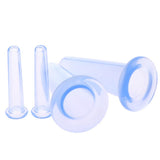 Maxbell 4pcs Silicone Anti Cellulite Massage Vacuum Cupping Cups Set + Jade Roller