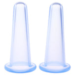 Maxbell 4pcs Silicone Anti Cellulite Massage Vacuum Cupping Cups Set + Jade Roller