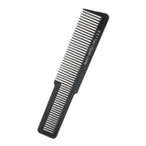 Maxbell 2pcs Pro Flat Top Comb Salon Barber Hair Clipper Cutting Comb Shampoo Detangler White & Black - Aladdin Shoppers