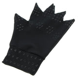 Maxbell Maxbell Black Arthritis Gloves Compression Fingerless Gloves Magnetic Anti-Arthritis Therapeutic Fingerless Gloves Hand Pain Heal Joints Relief