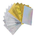 Maxbell Maxbell 12x Nail Art Stickers Striping Tape Stripe Line Decals 3D Decorations DIY E