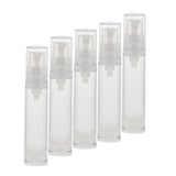 Maxbell Maxbell 5 Pieces 8ml Pump Empty Airless Tubes Cosmetic Cream Lotion Travel Bottles