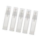 Maxbell Maxbell 5 Pieces 8ml Pump Empty Airless Tubes Cosmetic Cream Lotion Travel Bottles